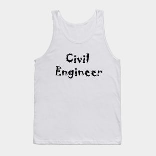 Best Civil Engineer T-shirts Tank Top